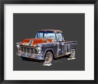 Vintage Truck IV Framed Print