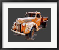Vintage Truck V Framed Print