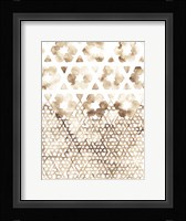 Sepia Madras III Framed Print