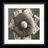 Baseball Nostalgia III Framed Print