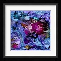 Purple Outburst I Framed Print
