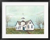 Country Church III Framed Print