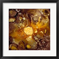Chestnut Illumination I Framed Print