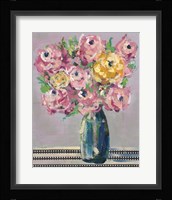 Feisty Floral I Framed Print