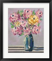Feisty Floral I Framed Print