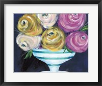 Cotton Candy Floral III Framed Print