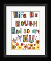 Positive Power III Framed Print