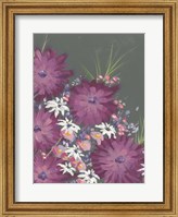Mauve Wildflower Garden II Fine Art Print