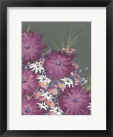 Mauve Wildflower Garden II Fine Art Print