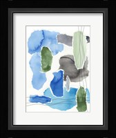 Organic Groove I Framed Print