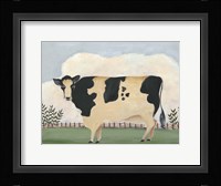 Folk Farm II Framed Print