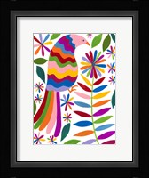 Otomi Bird IV Framed Print