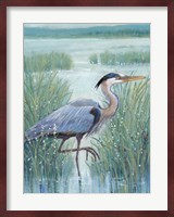 Wetland Heron I Fine Art Print