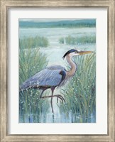 Wetland Heron I Fine Art Print