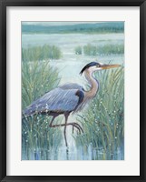 Wetland Heron I Fine Art Print