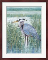 Wetland Heron II Fine Art Print