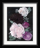 Dark & Dreamy Floral I Fine Art Print