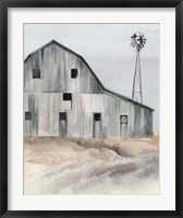 Winter Barn I Fine Art Print