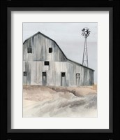 Winter Barn I Fine Art Print