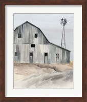 Winter Barn I Fine Art Print