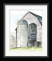 Weathered Barn I Framed Print