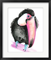 Technicolor Toucan I Framed Print