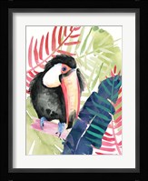 Toucan Palms II Framed Print