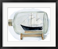 Sail the Seas II Framed Print