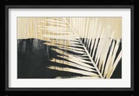 Golden Raffia II Framed Print