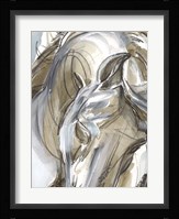 Horse Abstraction I Framed Print