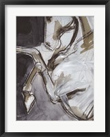 Horse Abstraction IV Framed Print