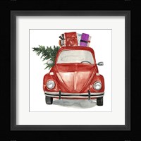 Christmas Cars I Framed Print