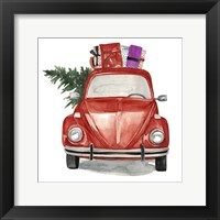 Christmas Cars I Framed Print