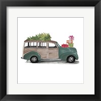 Christmas Cars IV Framed Print
