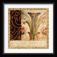 Antique French Manuscript II Fine Art Print