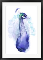 Bejeweled Peacock I Framed Print