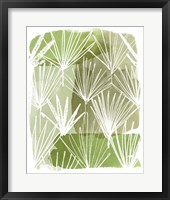 Patch Palms II Framed Print