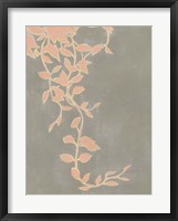 Coral Pothos I Fine Art Print