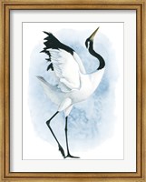 Dancing Crane II Fine Art Print