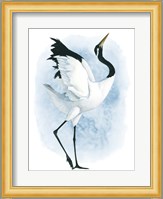 Dancing Crane II Fine Art Print