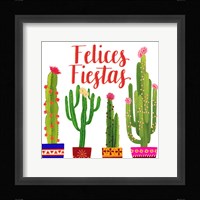 Navidad Tropical II Framed Print