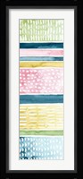 Pastel Strata II Framed Print
