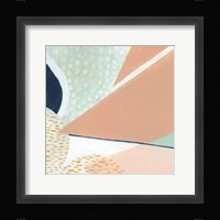 Peach Eclipse III Framed Print