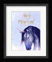 Unicorn Universe  I Framed Print