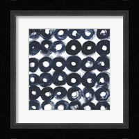 Indigo Ripple III Framed Print