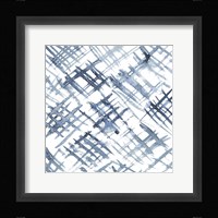 Indigo Ripple VIII Framed Print