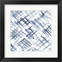 Indigo Ripple VIII Framed Print