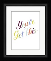 Be Yourself II Framed Print