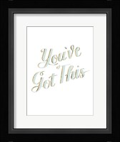 Be Yourself IV Framed Print