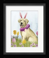 Puppy Easter I Framed Print